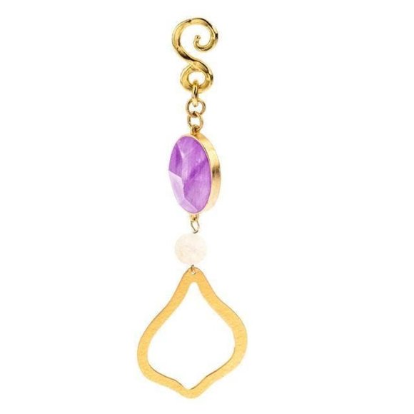 Stephanie Kantis Artisan Modernist JOY AMETHYST PENDANT 3.7